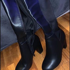Black boots